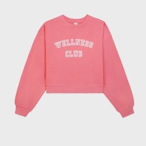 Sporty & Rich NWT Cropped Sweatshirt - Size M